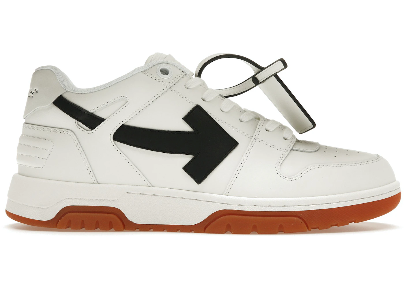 Off-White Out Of Office Calf Leather White Black Gum Men's - OMIA189F23 ...