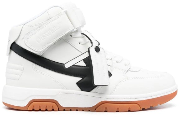 OFF-WHITE Fuera De La Oficina Mid Top Blanco Negro Chicle
