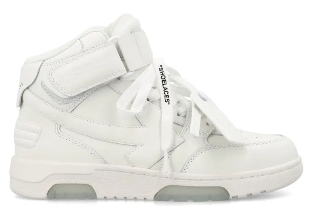 Pre-owned Off-white Out Of Office Mid Top White (women's)