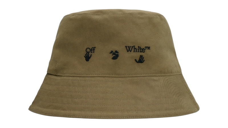 OFF-WHITE Ow Logo Green Hat Green Men's - FW24 - US