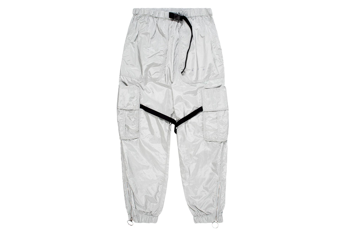Pre-owned Off-white Parachute Cargo Pants Limeston