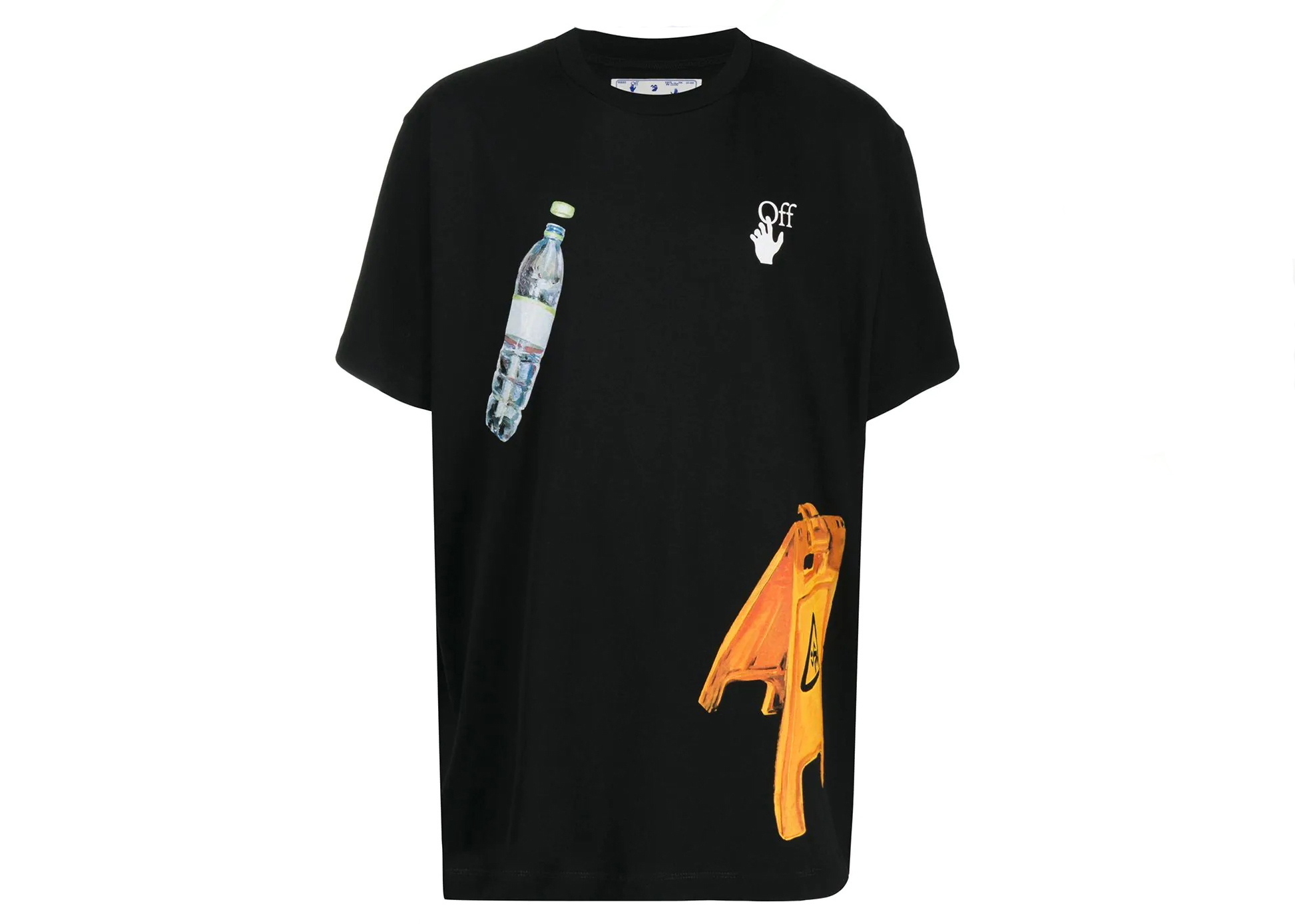 OFF-WHITE Pascal Medicine Over-Fit T-shirt Black Men's - US