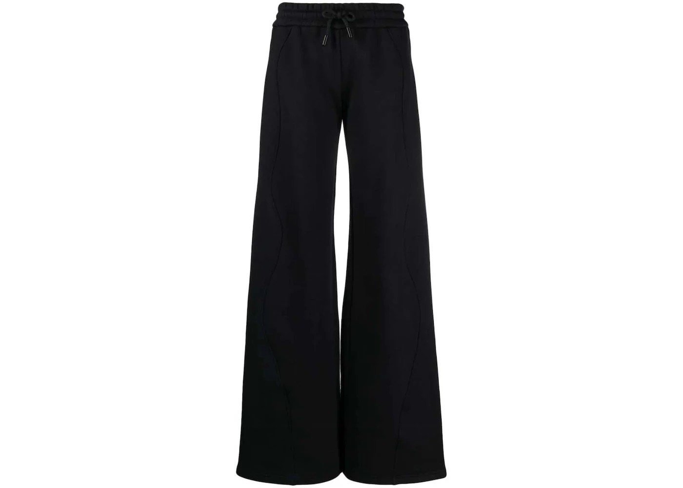 OFF-WHITE Piping-Detail Cotton Track Pants Black - US