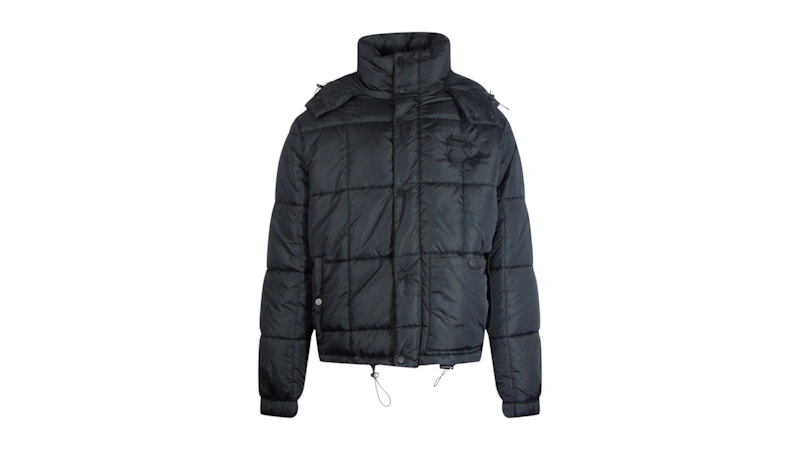 Giacca trapuntata OFF-WHITE nera