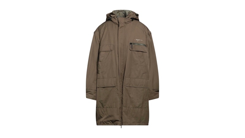 OFF-WHITE Reversible Coverall Military Jacket Green