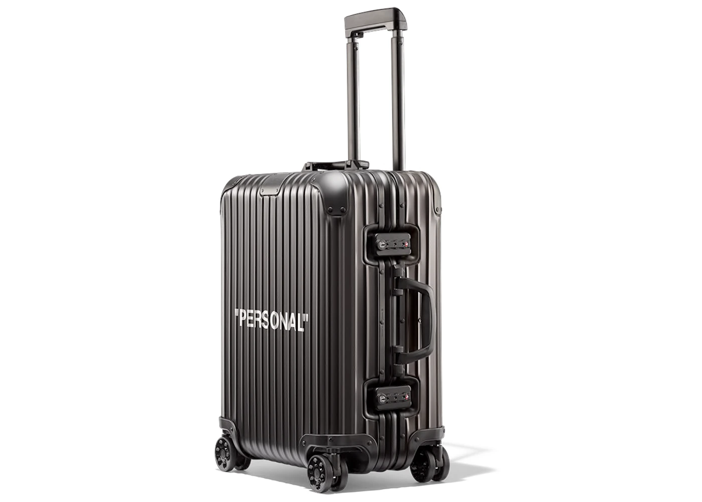 OFF WHITE Rimowa Personal Belongings 49L Case Black FW18 US