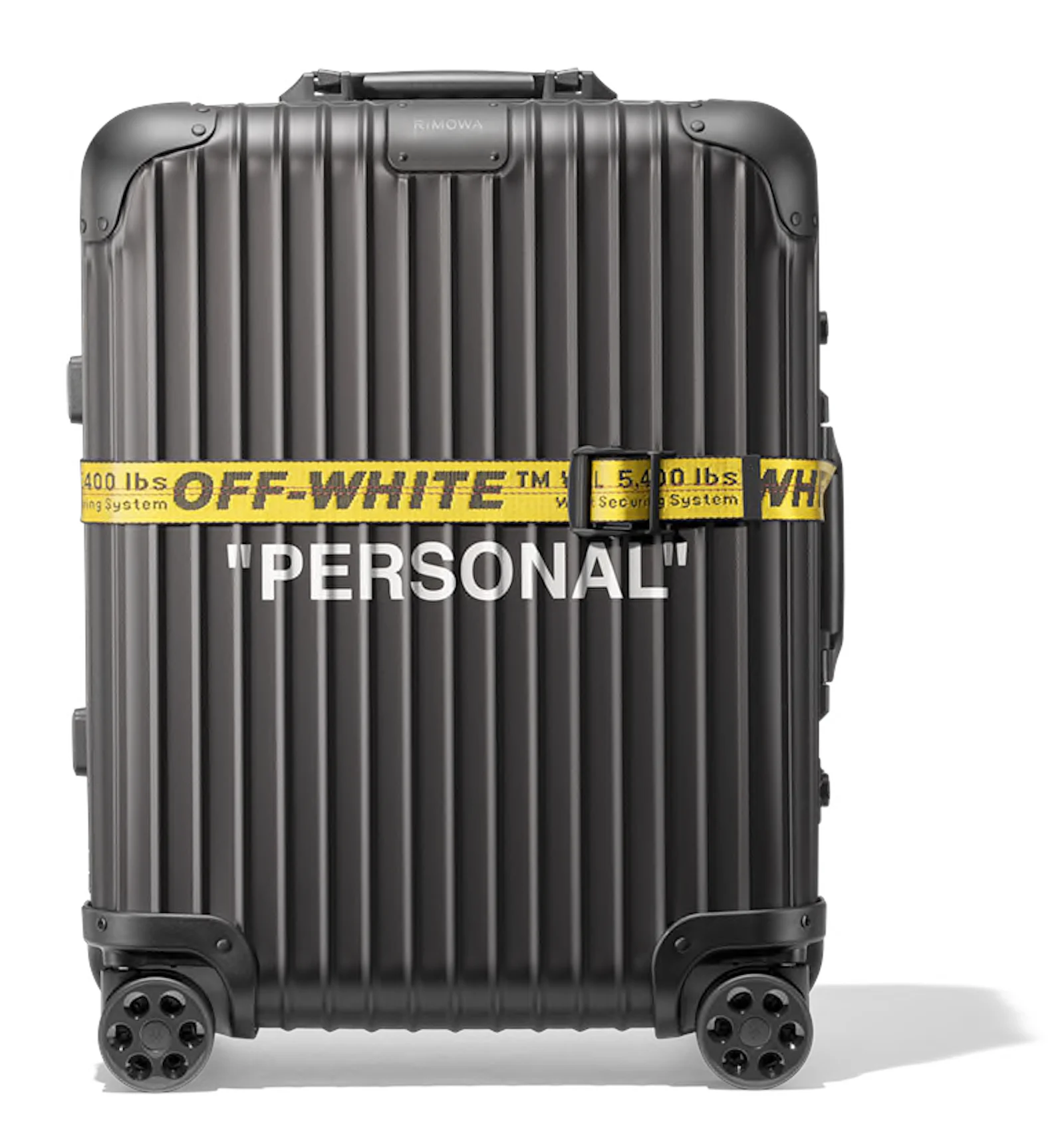 OFF WHITE Rimowa Personal Belongings 49L Case Black StockX