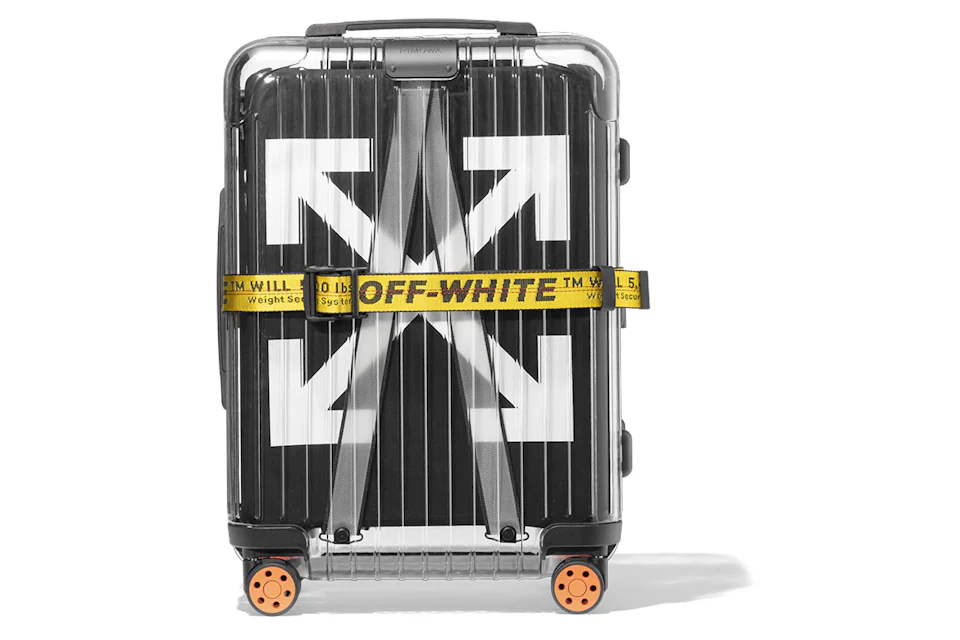 OFF WHITE Rimowa See Through 36L Case Black FW18 US