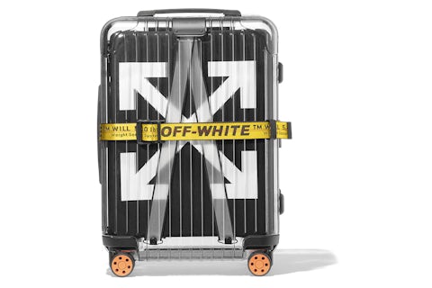 OFF-WHITE Rimowa See Through 36L Case Black FW18 US