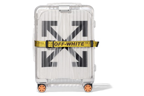OFF WHITE Rimowa See Through 36L Case White FW18 US
