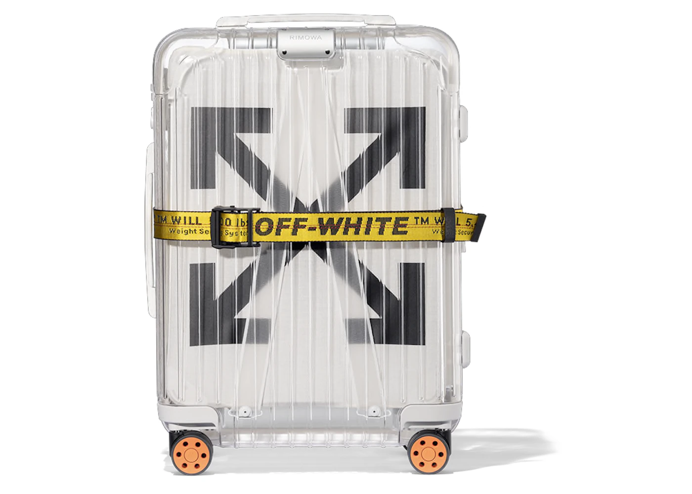 RIMOWA × off-white コラボ クリア エッセンシャル 36L OFF-WHITE Rimowa See Through 36L Case White - FW18 - US