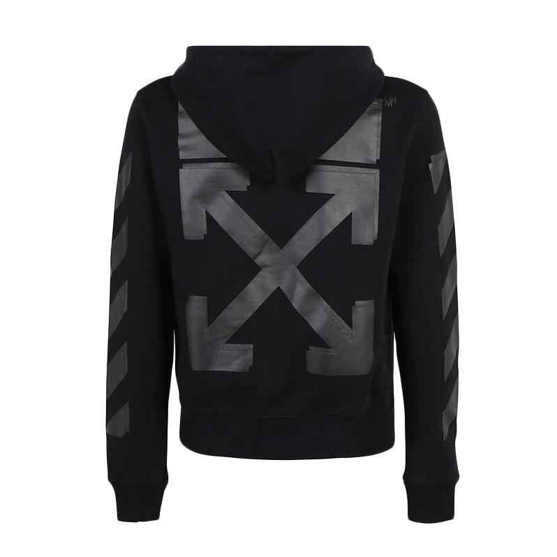 Off white best sale arrow logo hoodie