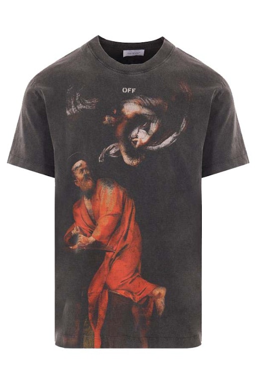 Pre-owned Off-white S.matthew Tee Black