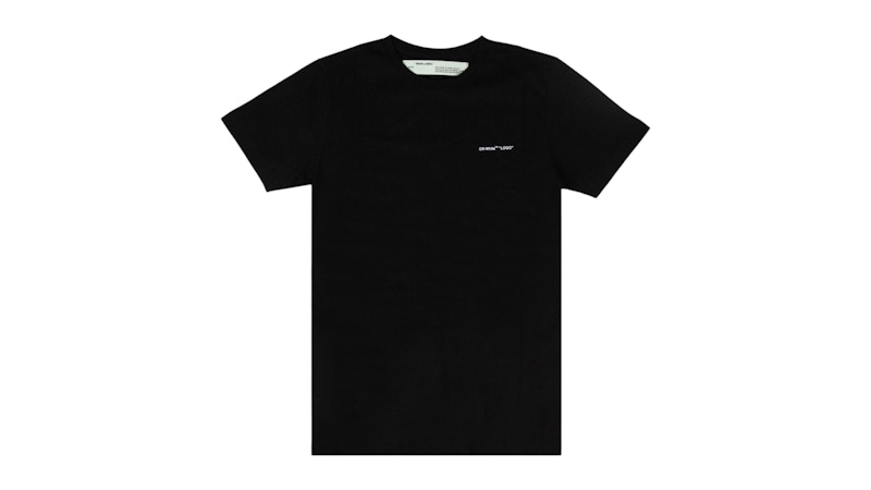 【OFF‐WHITE】Slim Logo T-Shirt 関税送料込 Off-White Stencil Short-Sleeve Slim Tee 'White/Red