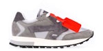 Off-White Suede Runner Grey (Women's)