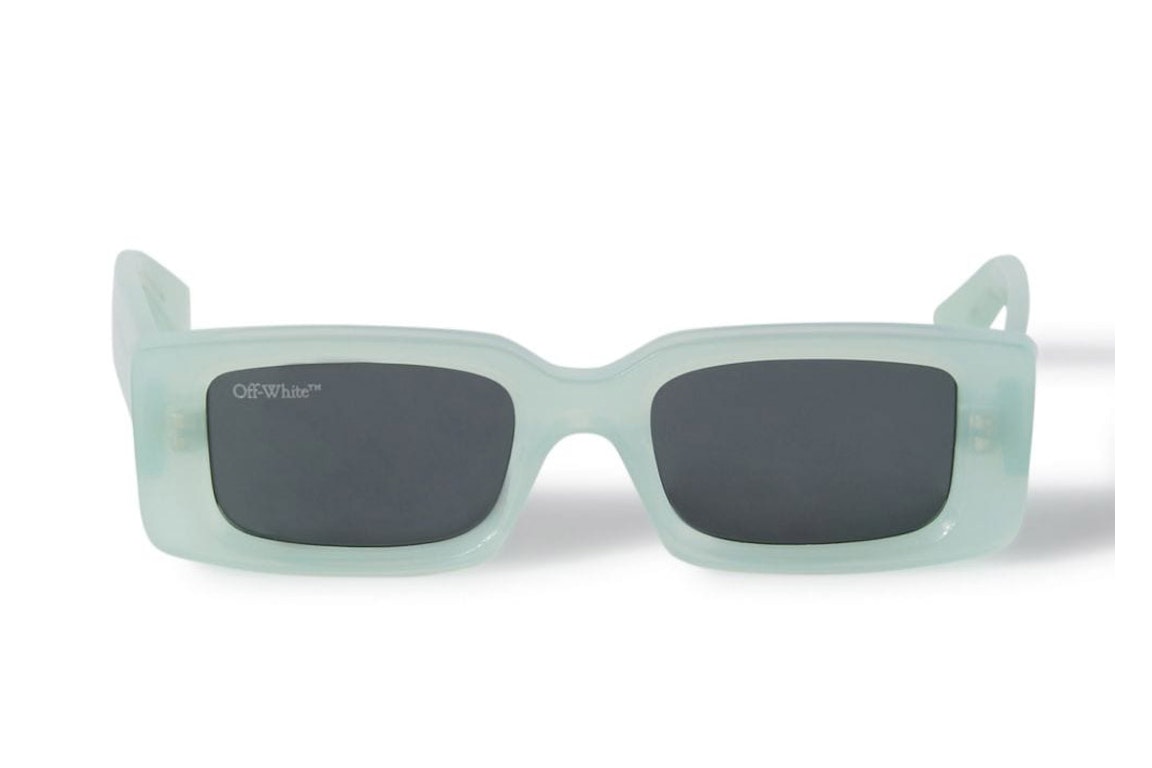 Pre-owned Off-white Sunglasses Arthur Rectangular Frame Ice/dark Grey (19321710)