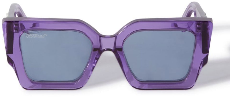 Dior Transparent & Blue Square Sunglasses