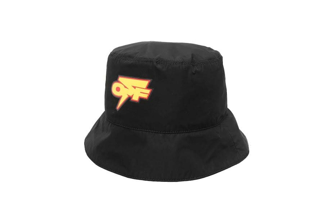 Pre-owned Off-white Thunder Bucket Hat
