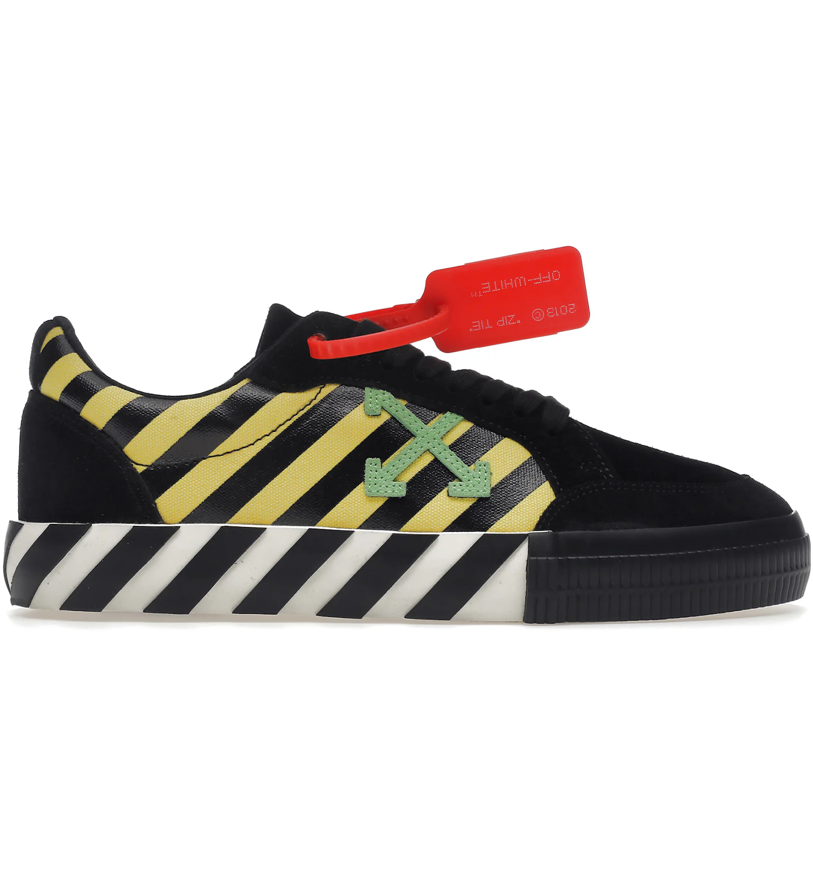 Off white black red yellow and blue shoes Clearance
