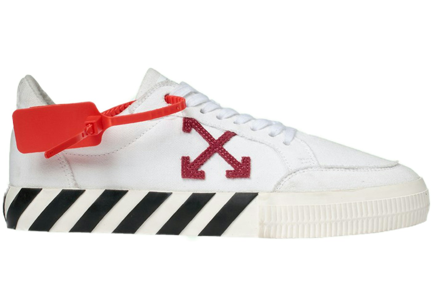 OFF-WHITE Vulc Low Canvas White Violet SS20 (W) - OWIA178R20D331090129
