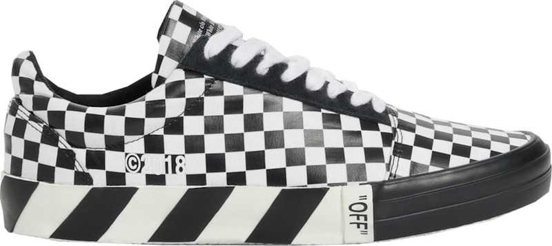 off white vulc low checkered