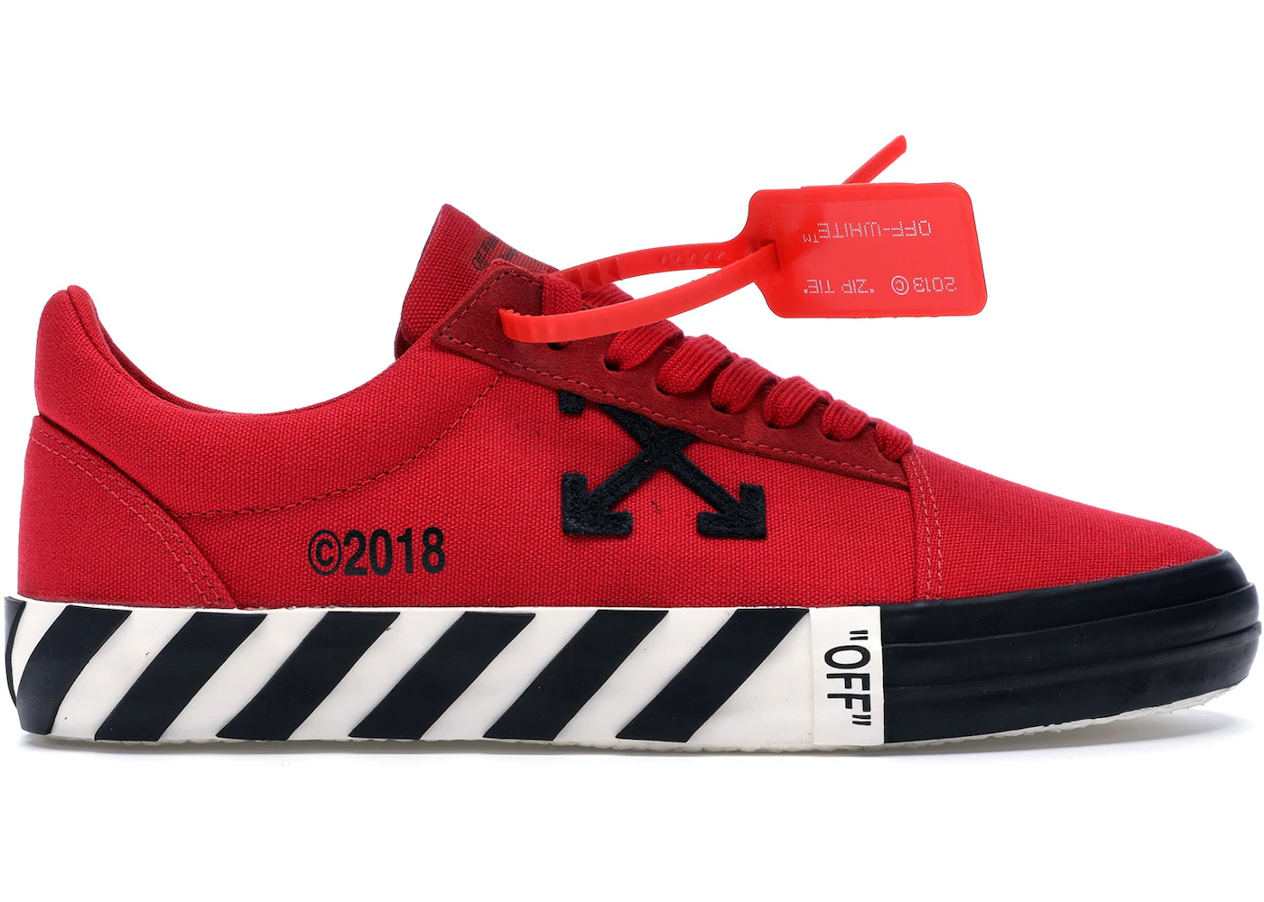 Off-White C/o Virgil Abloh Vulc Low Red For Men Lyst | atelier-yuwa.ciao.jp
