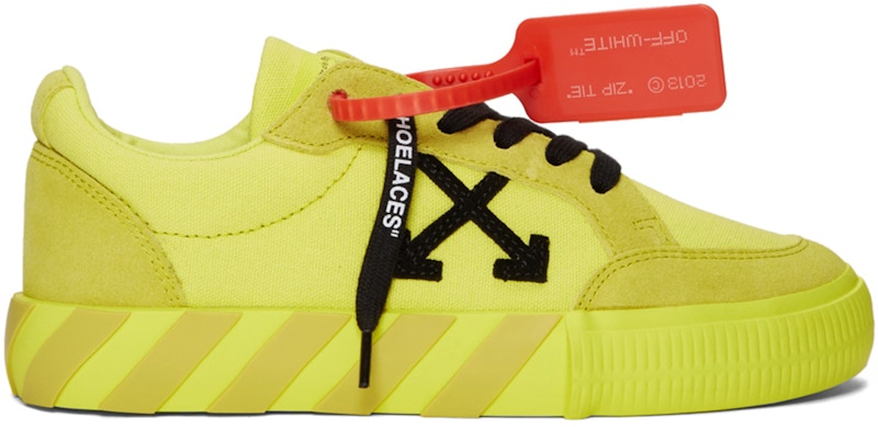 yellow off white trainers