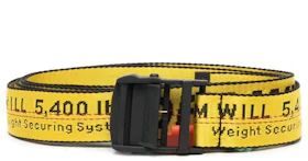 Buy Off-White Classic Industrial Belt 'Black/White' - OWRB009F20FAB0011001