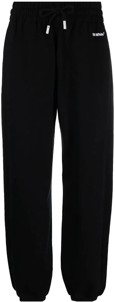 OFF-WHITE Women's For All Helv Relaxed Sweatpants Black/White - SS23 - US