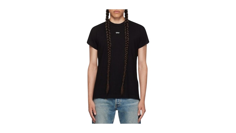 OFF-WHITE Women's Noise Arrow Shaped T-Shirt Black - FW24 - JP