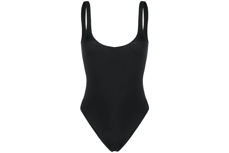 OFF-WHITE Women's Zip Costume Swimsuit Black/White - SS23 - US