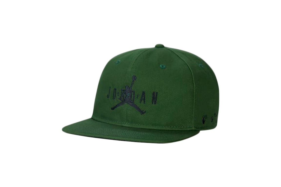 Pre-owned Off-white X Jordan Hat Green