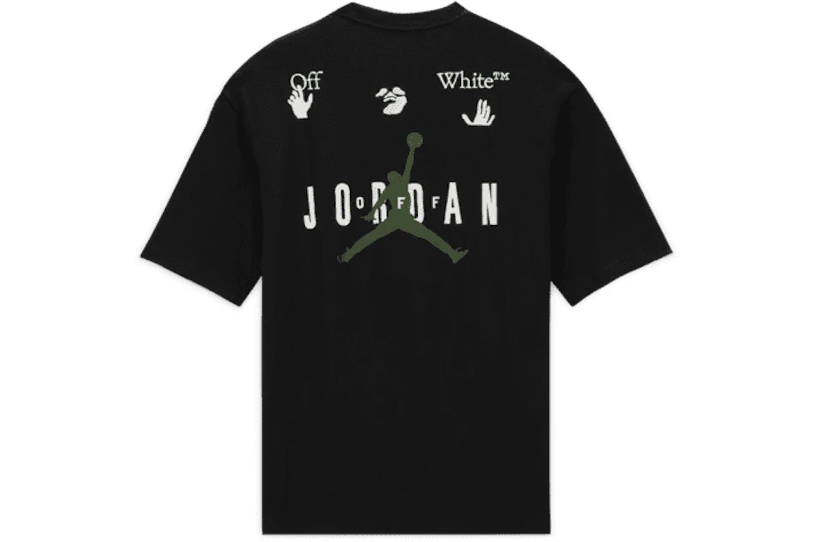 Off-White x Jordan T-shirt (Asia Sizing) Black - FW21 - CA