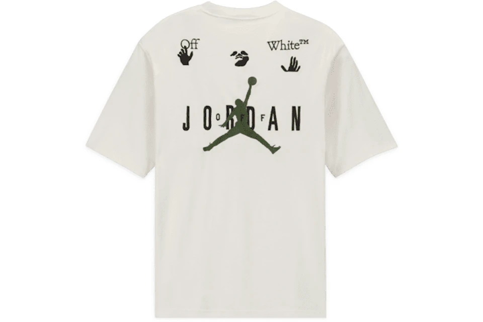 Off-White x Jordan T-shirt (Asia Sizing) White