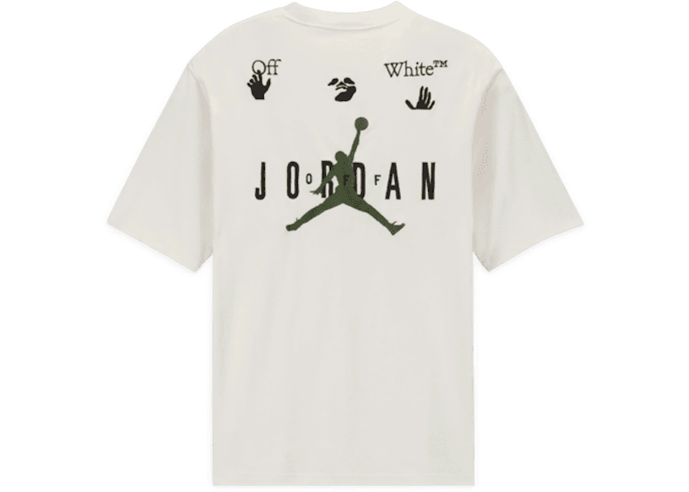 OFF-WHITE x Jordan T-shirt (Asia Sizing) White Men's - FW21 - US