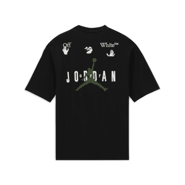 black and white jordan t shirt