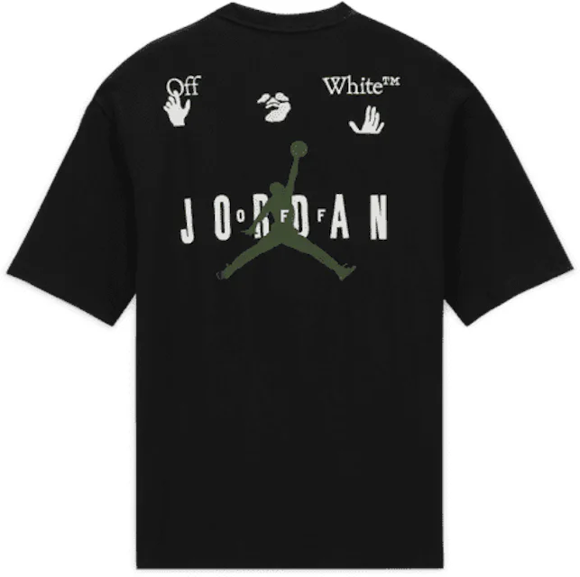 OFF-WHITE x Jordan T-shirt Black Men's - FW21 - US