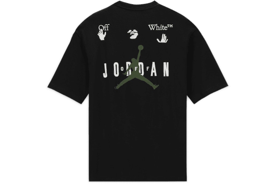 OFF-WHITE x Jordan T-shirt Black - FW21 Men's - US
