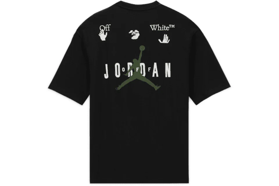 OFF WHITE x Jordan T shirt Black