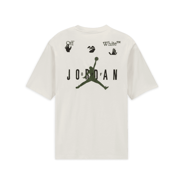 white jordan shirt