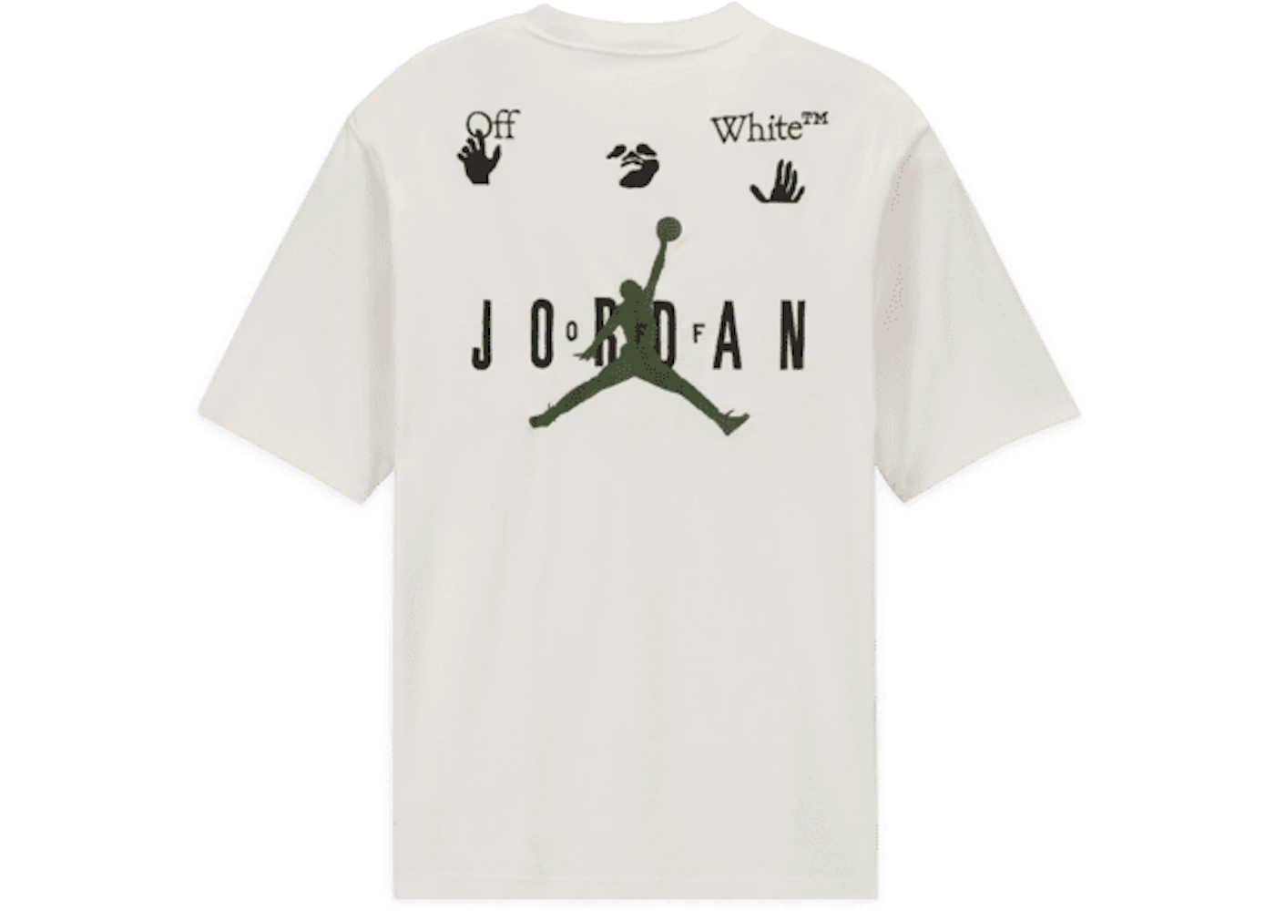 Off-White X Jordan T-Shirt White - Fw21 Men'S - Us