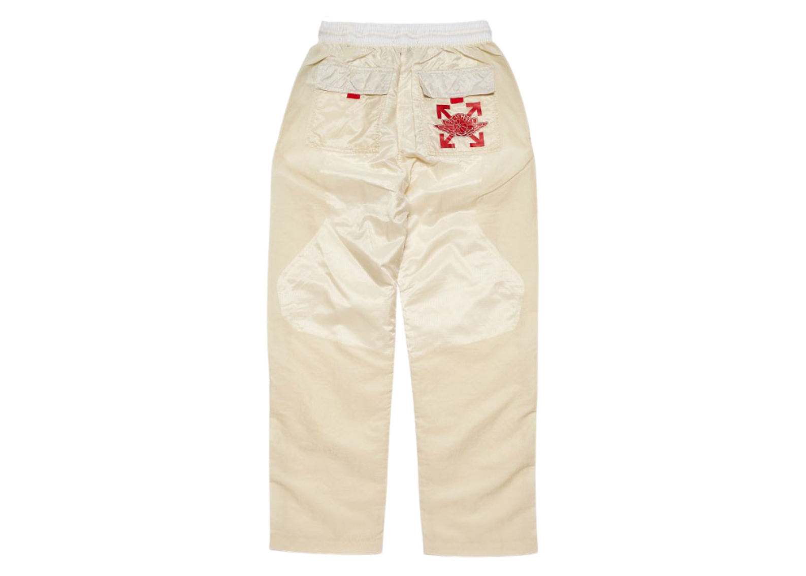 OFF-WHITE x Jordan Woven Pants (Asia Sizing) White Men's - SS21 - US