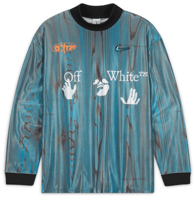 Nike x Off-White Soccer Jersey | STASHED Blue / L