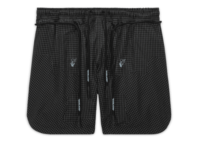 OFF-WHITE x Nike 002 Woven Shorts Black Men's - FW22 - US