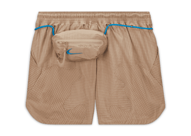 OFF-WHITE x Nike 002 Woven Shorts Beige Men's - FW22 - US