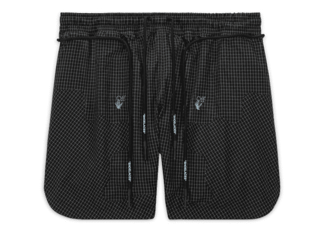 Beige Nike Woven Shorts x Off-White
