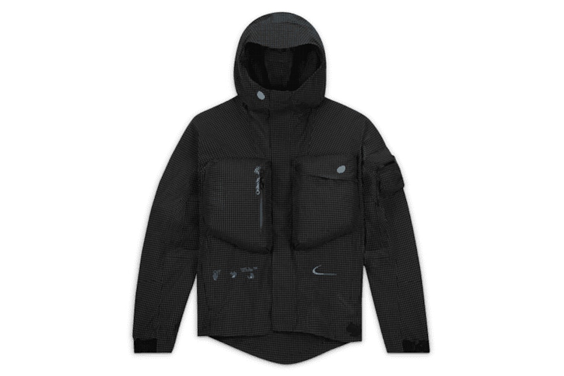 Pre-owned Off-white X Nike 004 Jacket (asia Sizing) Black