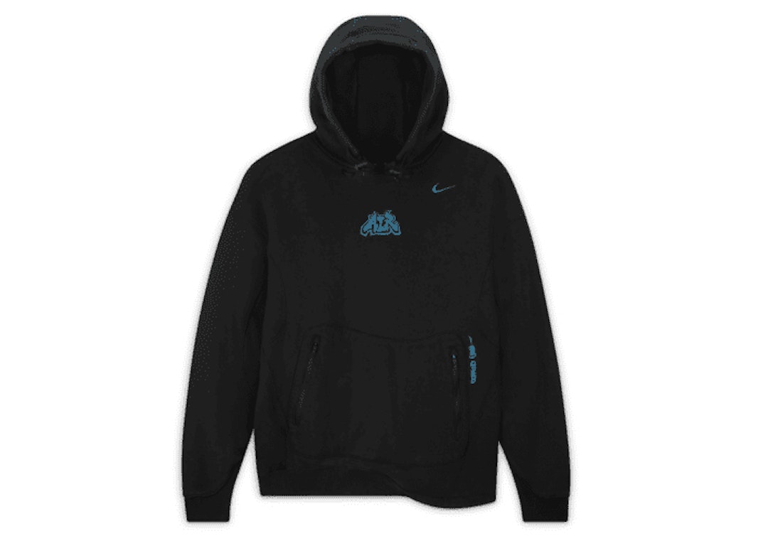 Pre-owned Off-white X Nike 006 Fleece Hoodie (asia Sizing) Black