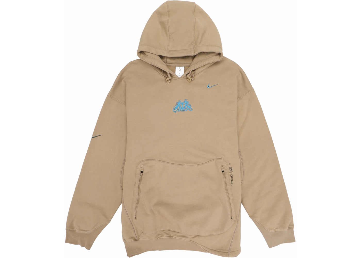 Dusty Beige Kith Beige Hoodie OFF-WHITE X Nike 006 Fleece Hoodie