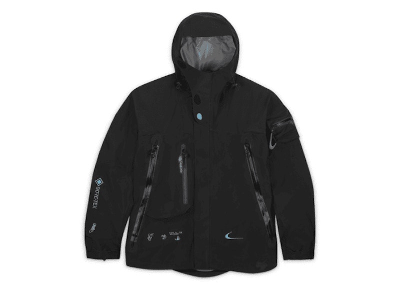 OFF-WHITE x Nike 007 Gore-Tex Jacket Black Men's - FW22 - US